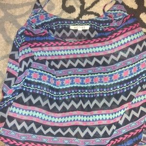 Active wear tank top